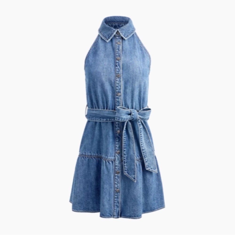 Alice + Olivia Blue Denim Dress